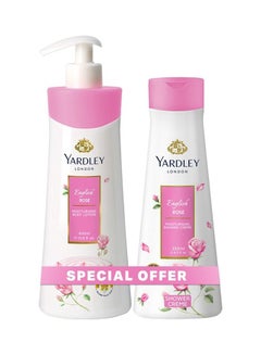Yardley 2-Piece Combo Of London Shower Crème And Body Lotion Multicolour 650ml  - Image 1