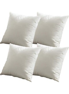 PENHALIGON'S 4-Piece Velvet Decorative Cushion White  - Image 1