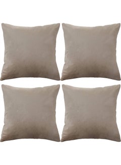 PENHALIGON'S 4-Piece Velvet Decorative Cushion Grey  - Image 1