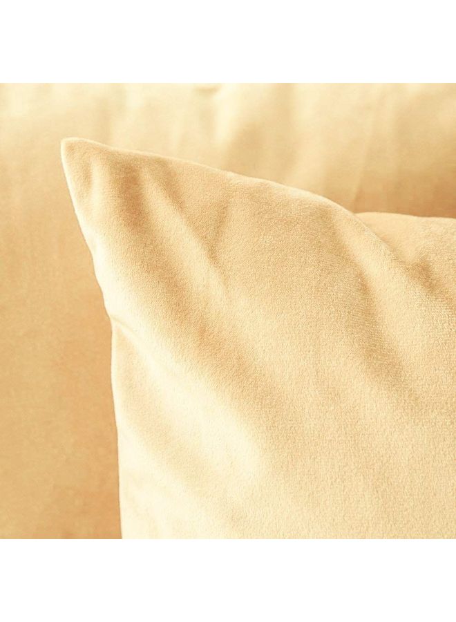 PENHALIGON'S 2-Piece Velvet Decorative Cushion Beige  - Image 3