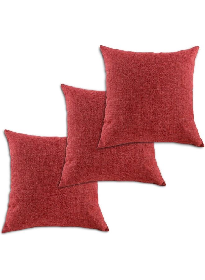 PENHALIGON'S 3-Piece Decorative Filled Cushion Red  - Image 1