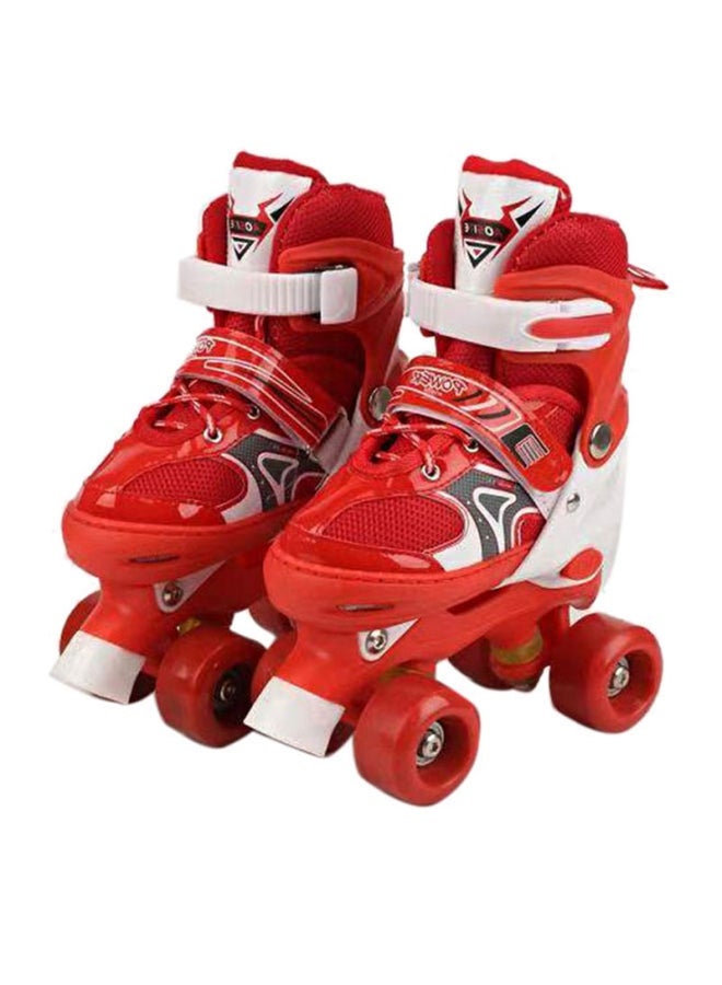 إيه جي دي مجموعة أحذية تزلج مزودة بعجلات مكونة من 4 قطع Small