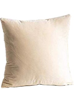PENHALIGON'S Velvet Decorative Cushion Beige  - Image 1