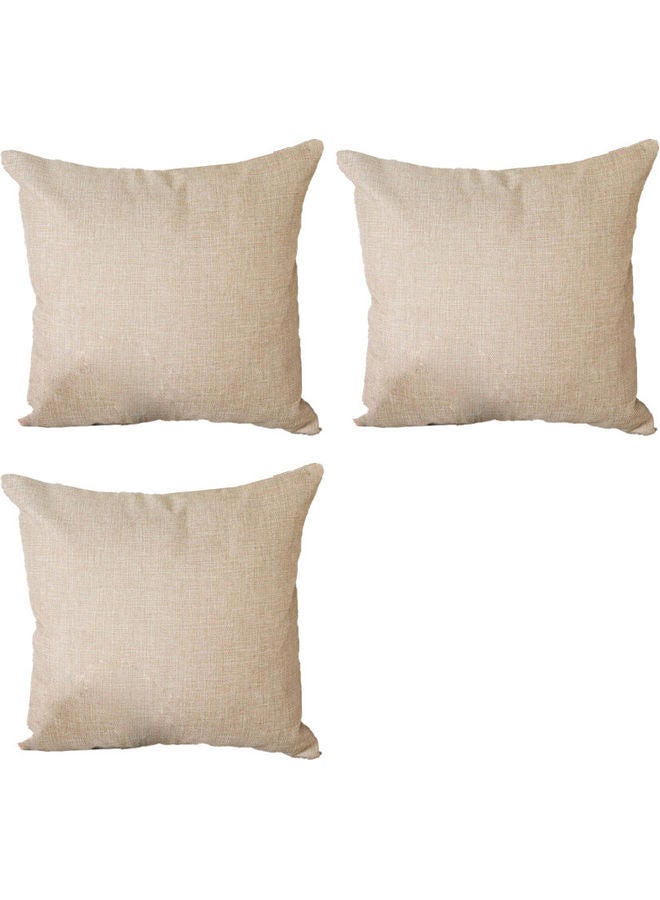 PENHALIGON'S 3-Piece Decorative Cushion Beige  - Image 1