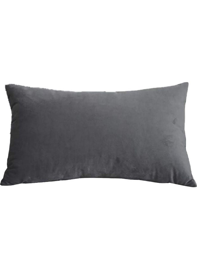 PENHALIGON'S Simple Velvet Decorative Pillow Grey  - Image 1