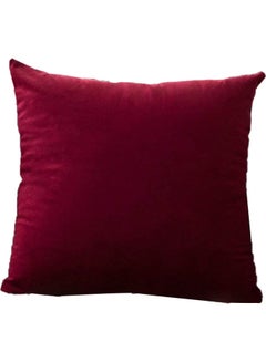 PENHALIGON'S 1-Piece Velvet Decorative Filled Cushion Red 