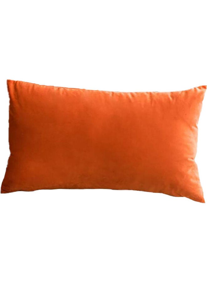 PENHALIGON'S Simple Velvet Decorative Pillow Orange  - Image 1