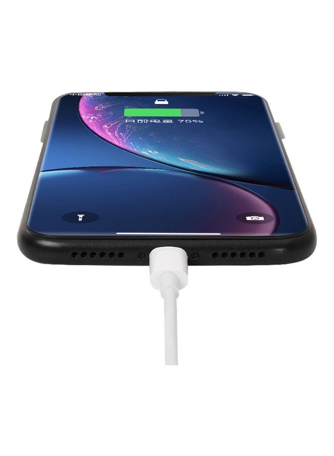 Generic - Type-C To Lightning Fast Charging Data Cable White - Image 1