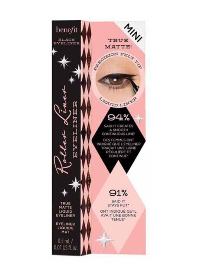 بنفت محدد عيون سائل رولر لينر صغير أسود - Image 3