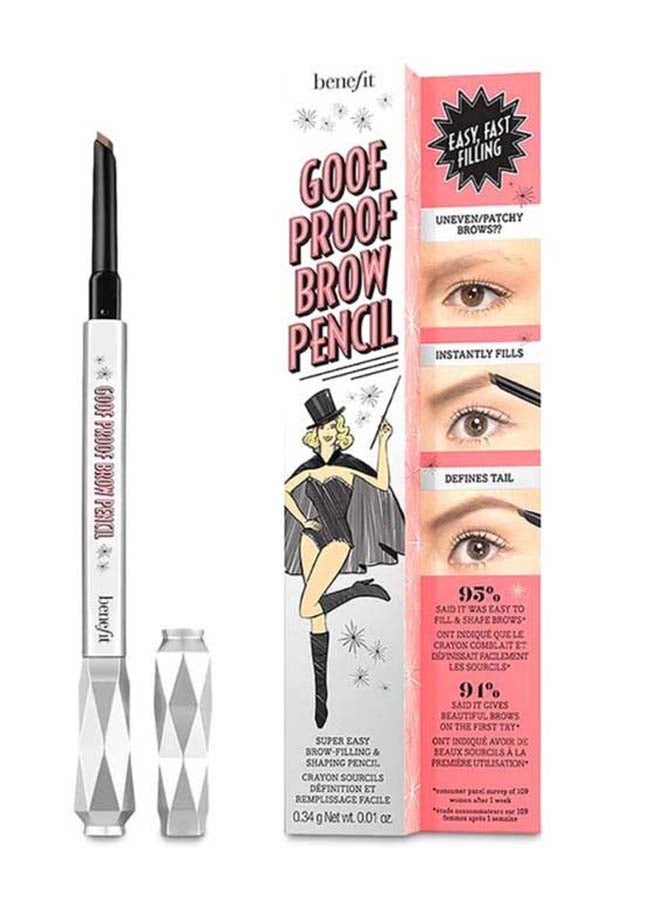 Benefit Cosmetics Goof Proof Brow Pencil 1 Cool Light Blonde - Image 3