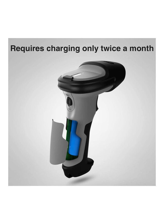 Inateck Bluetooth Barcode Scanner Grey  - Image 3
