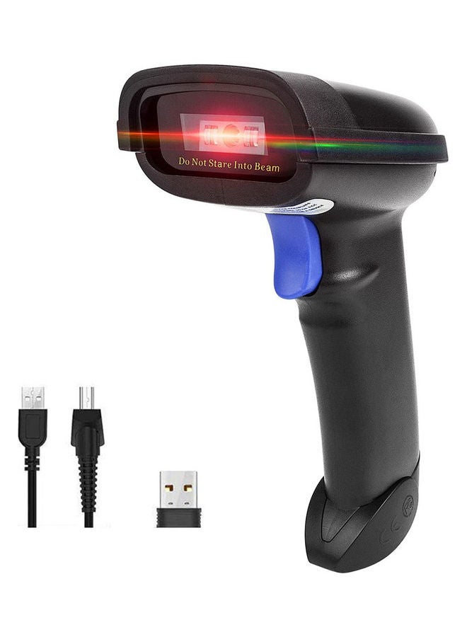 NETUM Bluetooth Barcode Scanner Compatible with 2.4G Wireless & Bluetooth Function black  - Image 1