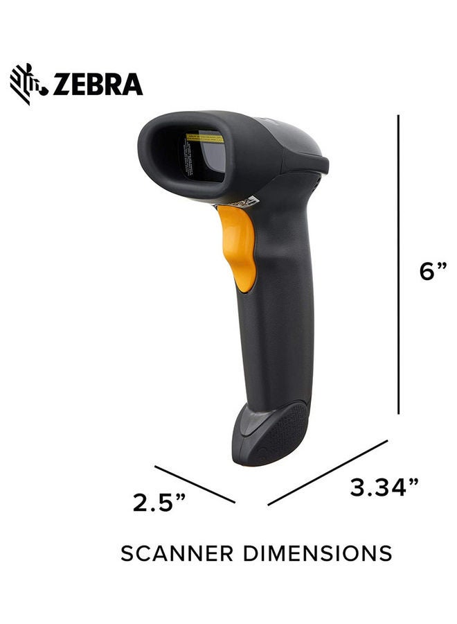 LS2208 Series Corded Handheld Standard Range Laser Scanner Kit with Gooseneck Stand and Cable Twilight Black - v1628139071/N49774417A_3