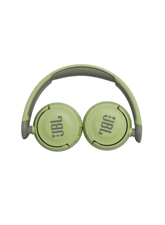 JBL Kids Wireless On-Ear Headphones Reduced Volume For Safe Listening  JR310BT Green - Image 3