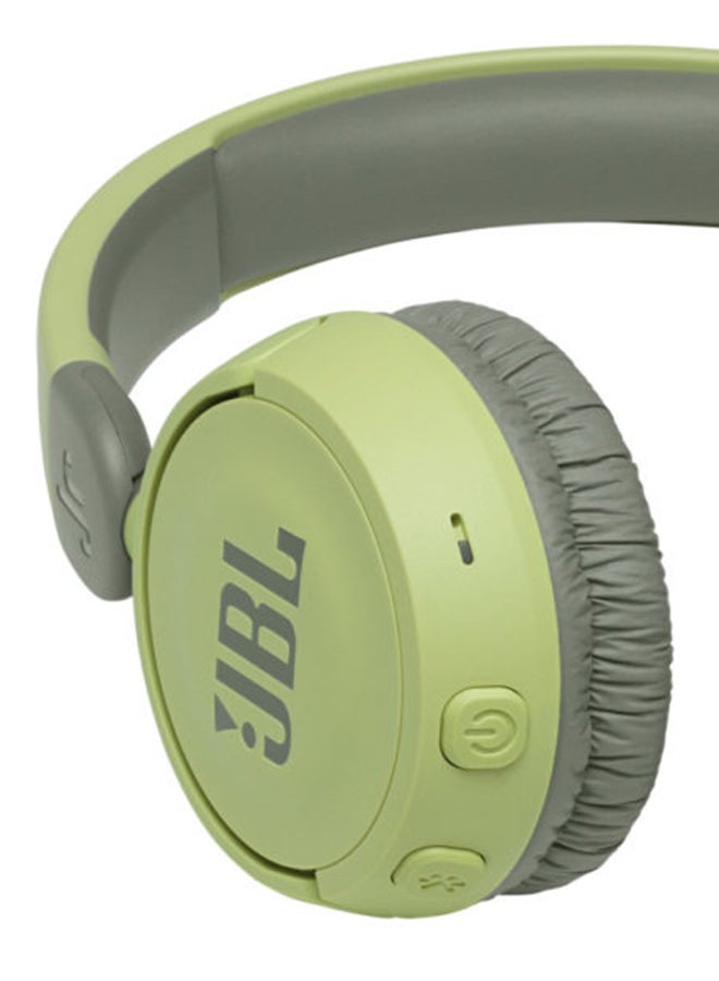 JBL Kids Wireless On-Ear Headphones Reduced Volume For Safe Listening  JR310BT Green - Image 4