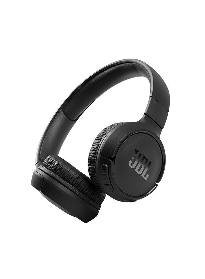 JBL - Tune 510Bt Wireless On-Ear Headphones - Pure Bass - 40H Battery - Speed Charge - Fast Usb Type-C - Foldable Black - Image 1