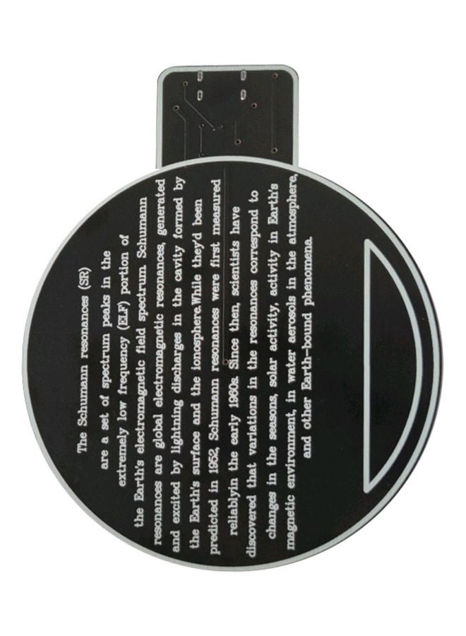 ماركة غير محددة مولد موجات شومان مزود بمنفذ USB أسود  - Image 3