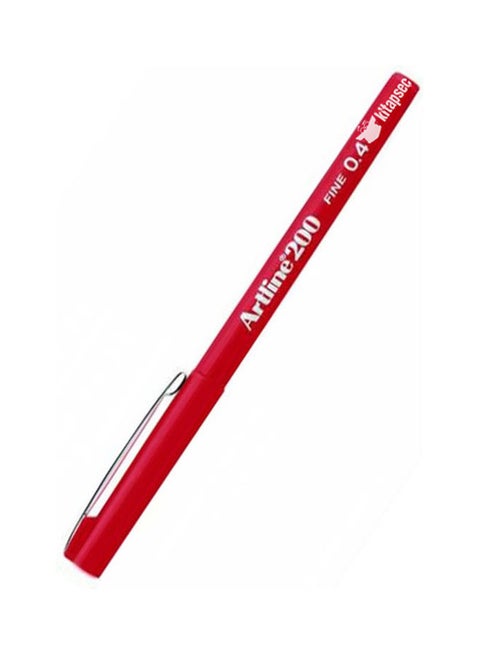 Writing Pen 0.4mm EK-200N Red