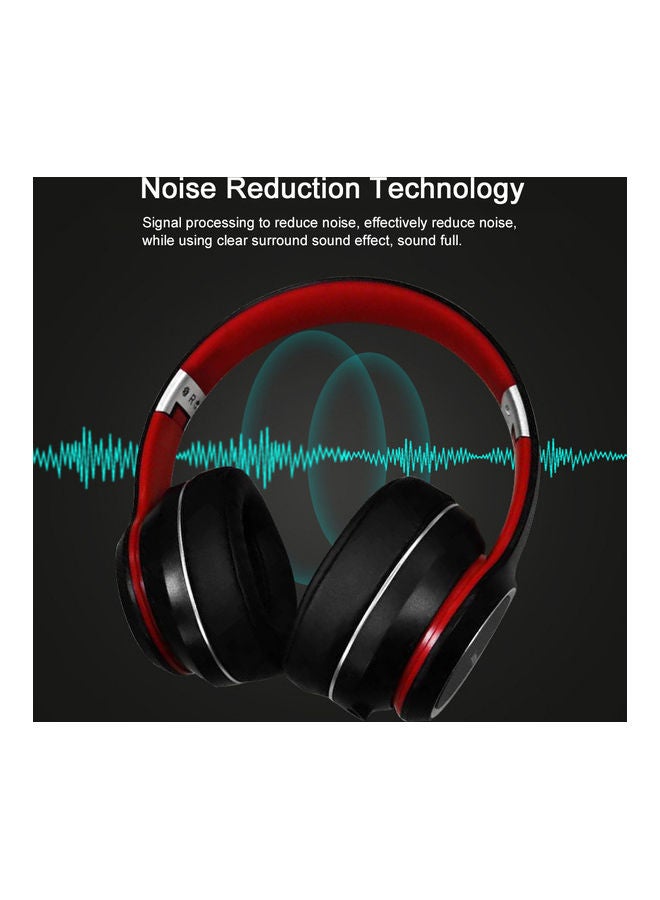 Lenovo Foldable  Bluetooth Headset Black/Red - Image 2