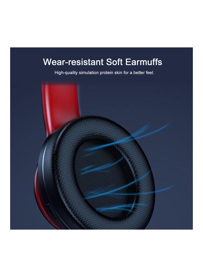 Lenovo Foldable  Bluetooth Headset Black/Red - Image 5