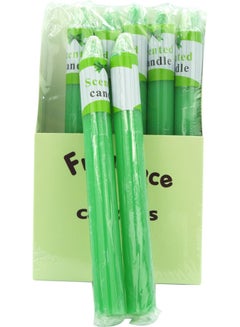 BABAZAM 12-Piece Apple Scented Candle Green 20x12x4cm  - Image 3
