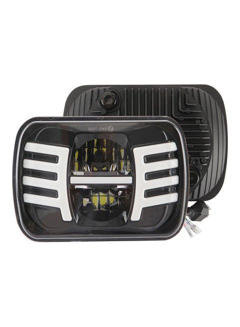 Rectangular LED Headlight Projector