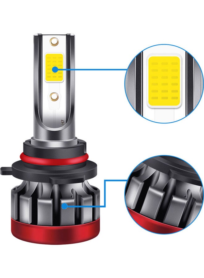طقم مصابيح ضباب LED مكون من قطعتين - Image 3