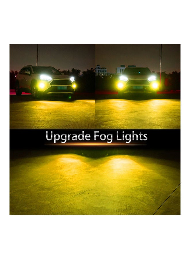طقم مصابيح ضباب LED مكون من قطعتين - Image 4