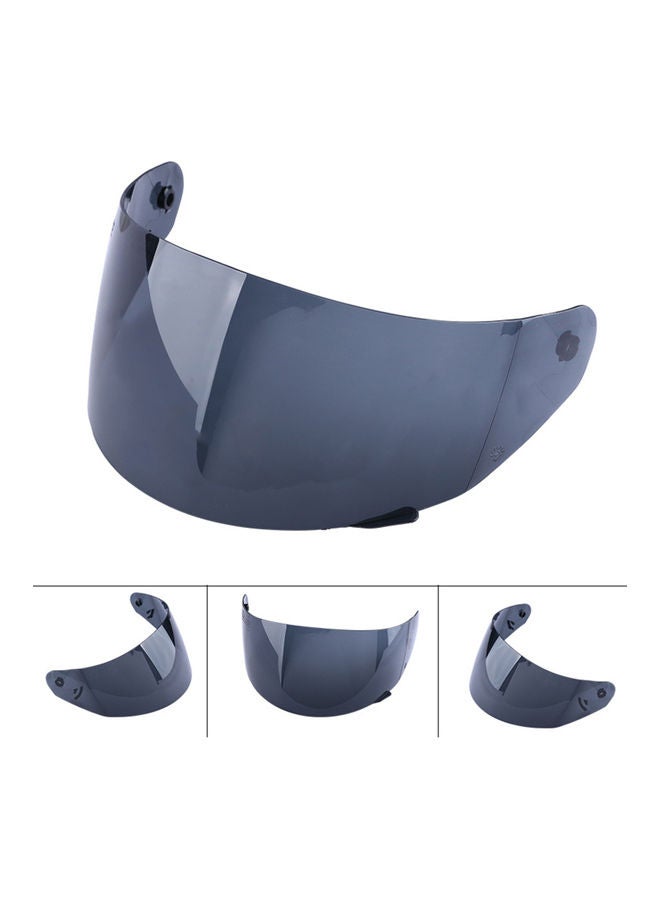 Generic Full Face Motorcycle Wind Shield Helmet Lens Visor - Image 2