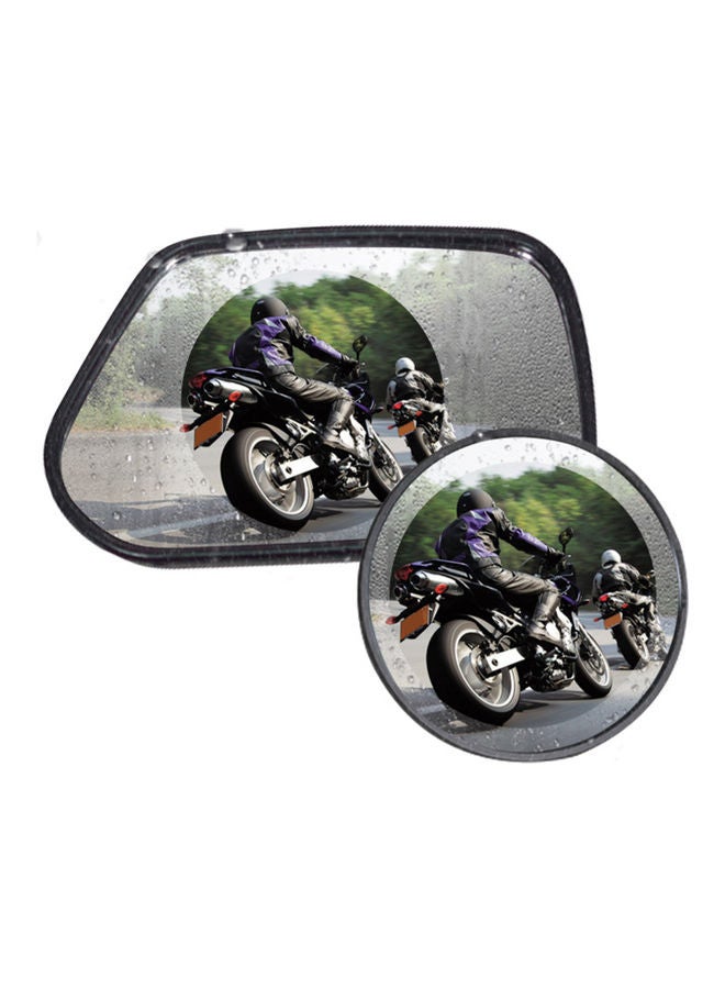 Generic 1-Pair Motorcycle Rear View Mirror Film  - Image 2