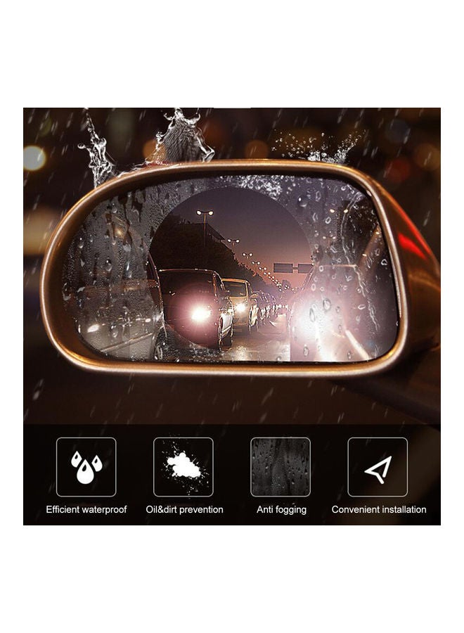 Generic 1-Pair Motorcycle Rear View Mirror Film  - Image 4