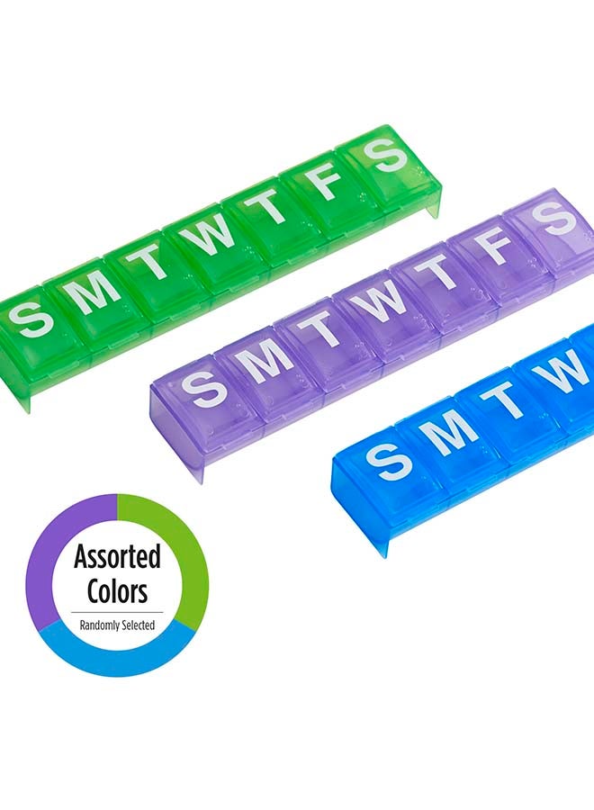 Ezy Dose Contour Pill Reminder XL 6/72: HK67420 - Assorted  - Image 2