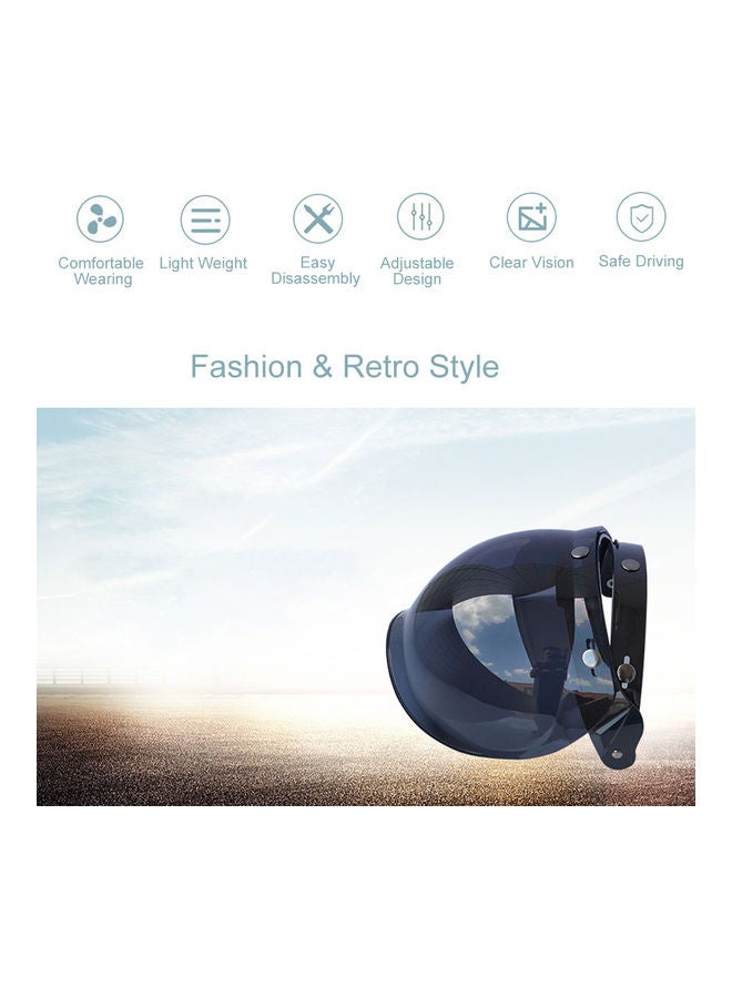 Generic Anti-Scratch Motorcycle Wind Shield Helmet Lens - Image 3