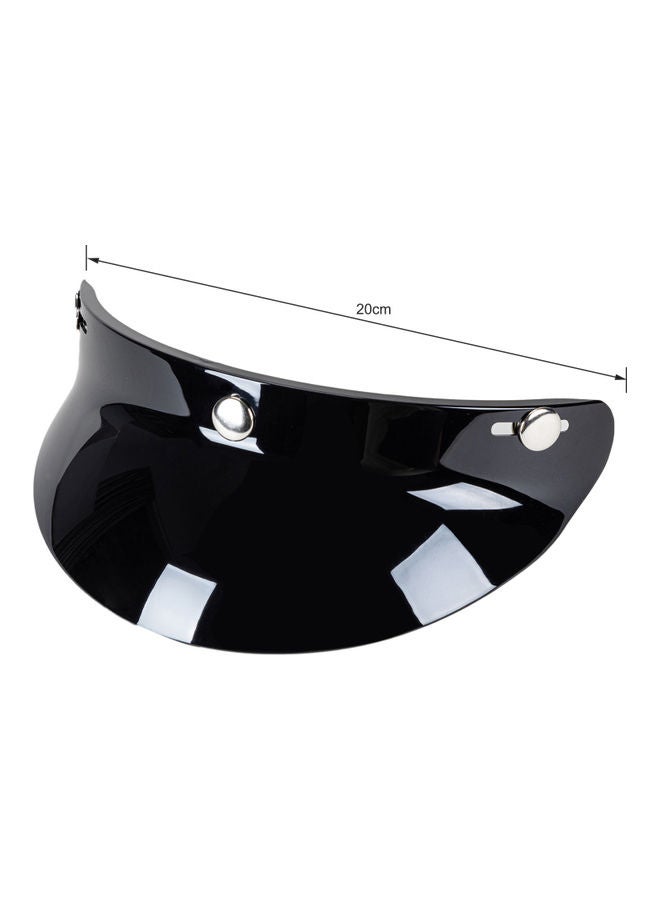 Generic 3-Snap Button Motorcycle Wind Shield Helmet Lens - Image 3
