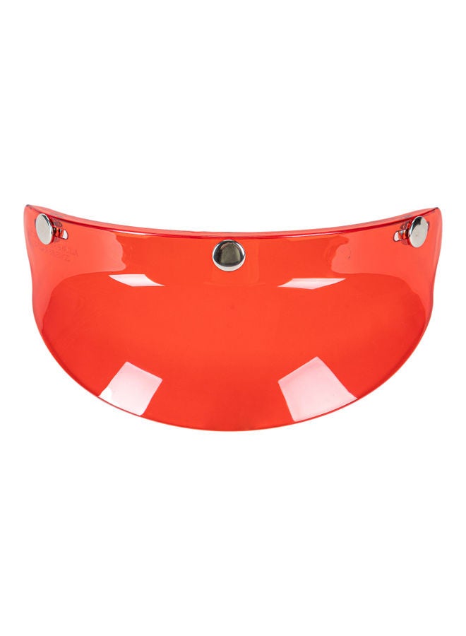 Generic 3-Snap Button Motorcycle Wind Shield Helmet Lens - Image 2