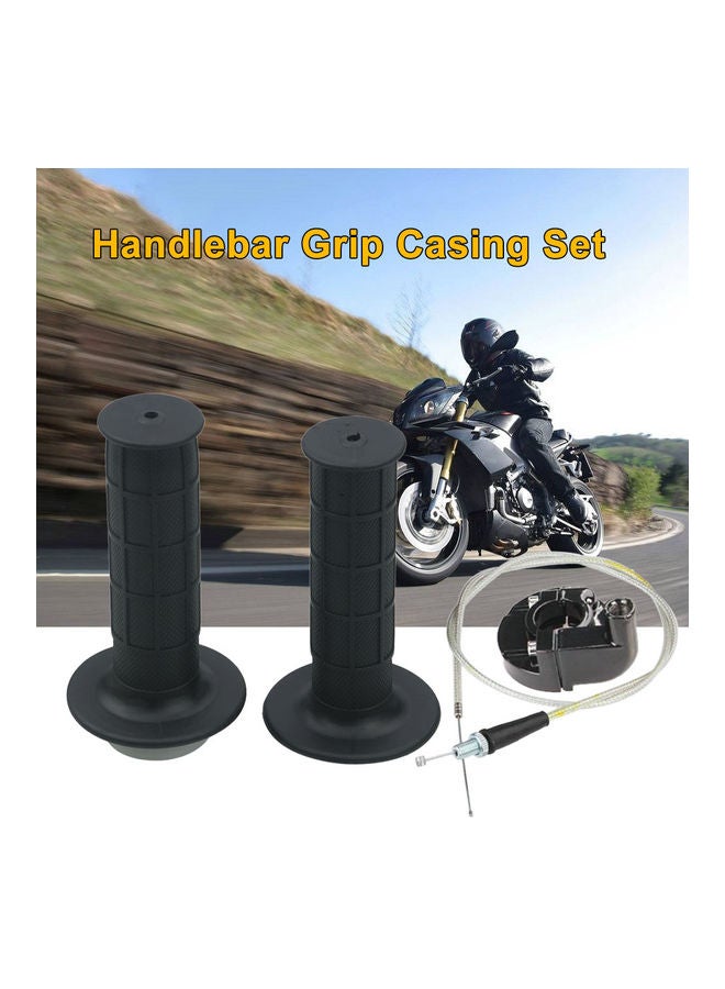 Generic Handlebar Grip Casing Set for Honda Bike - Image 2
