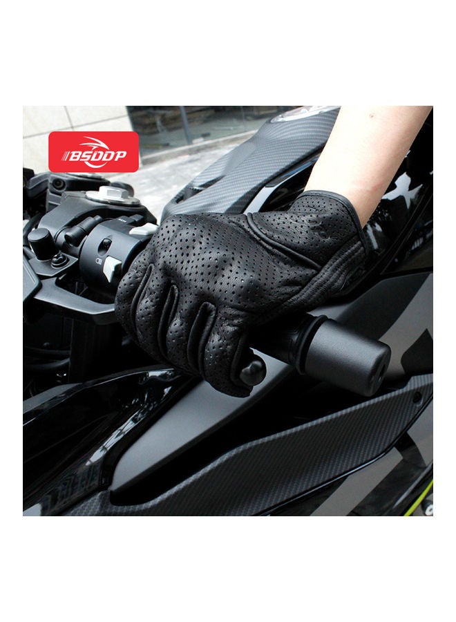 BSDDP - Protective Leather Full Finger Gloves - Image 1