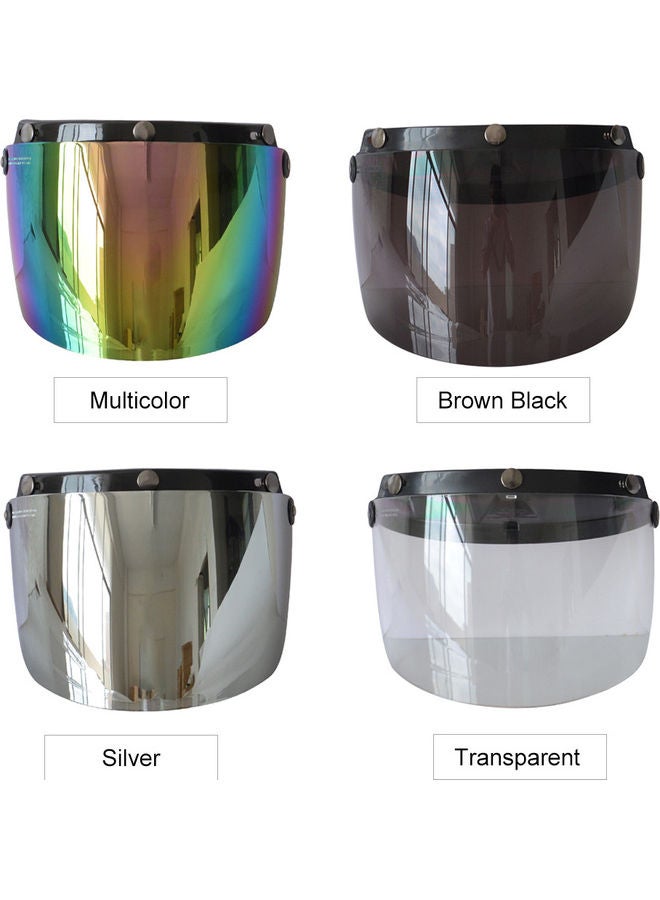 Generic Anti-Scratch Motorcycle Wind Shield Helmet Lens - Image 2