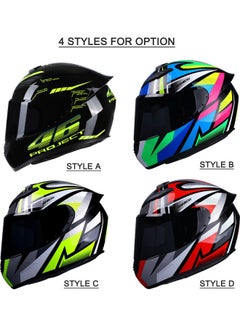 Protective Motorcycle Full Face Rapid Street Helmet - v1628150097/N49778681A_7