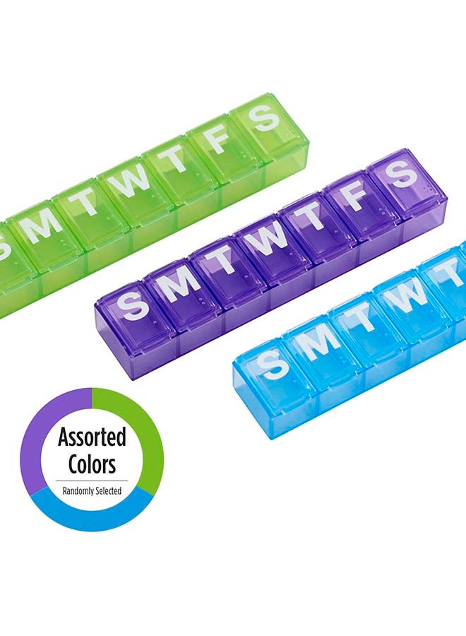 Ezydose Weekly Classic Pill Planner - Assorted  - Image 2