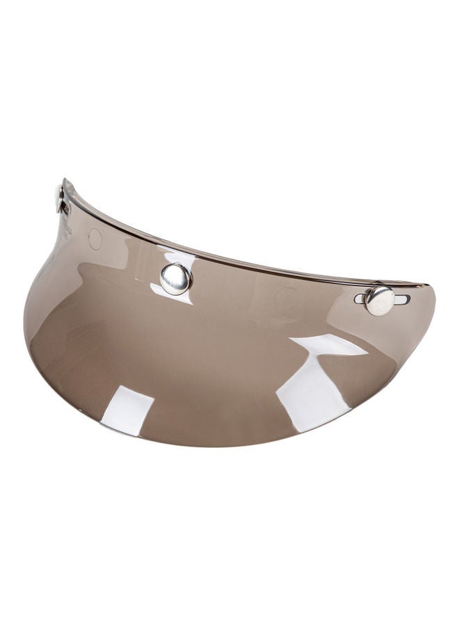 Generic 3-Snap Button Motorcycle Wind Shield Helmet Lens - Image 1