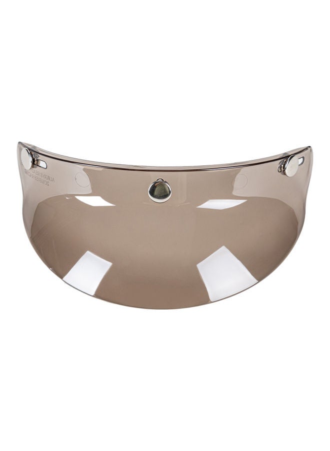 Generic 3-Snap Button Motorcycle Wind Shield Helmet Lens - Image 2