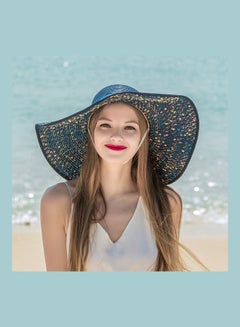 HALAMODO Foldable Floppy Hat Blue  - Image 2