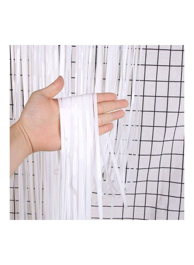 Party Time - Foil Fringe Curtain - Image 1