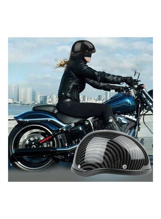 Generic Retro Style Motorcycle Half Helmet - Image 4