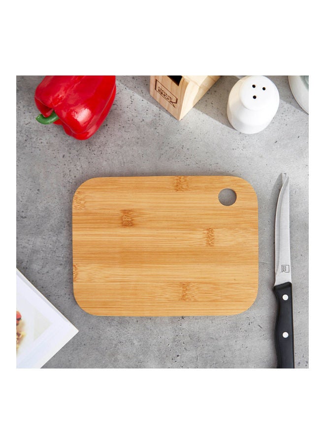 Home Box - Bamboo Chopping Board Brown 20 x 0.9cm - Image 1