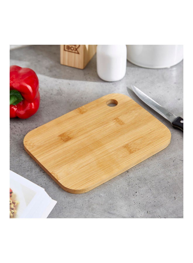 Home Box - Bamboo Chopping Board Brown 20 x 0.9cm - Image 1