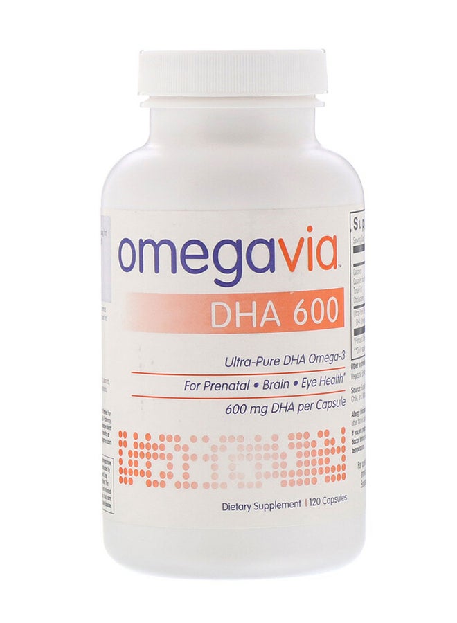 أوميجافيا كبسولات DHA 600 أوميغا-3 - Image 1