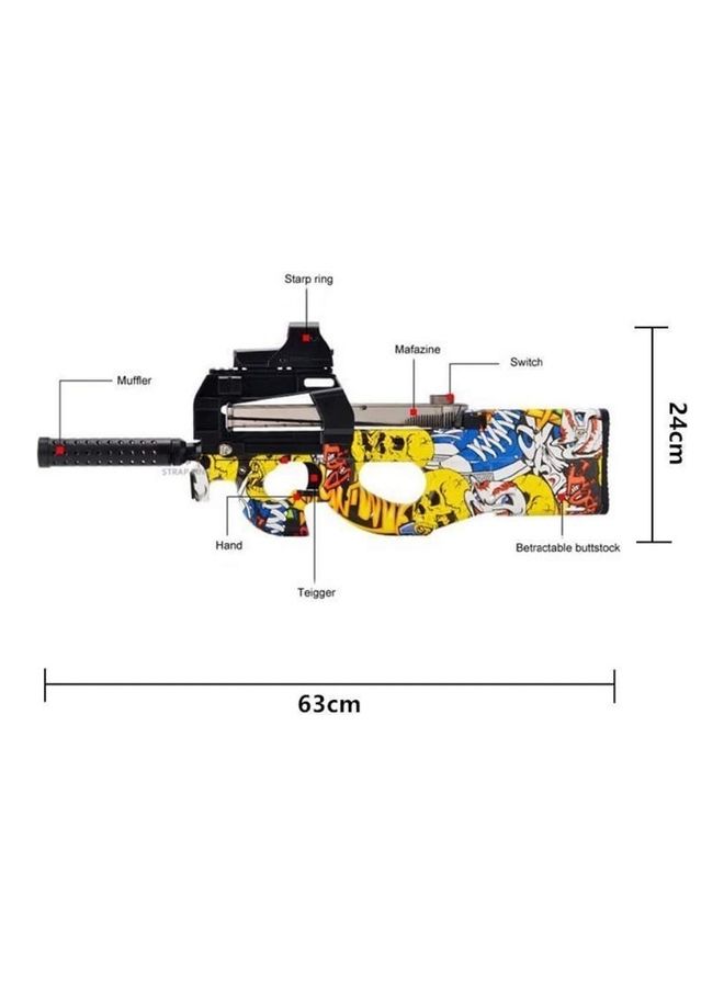 Dubkart - P90 Electric Auto Toy Gun Graffiti Edition - Image 1