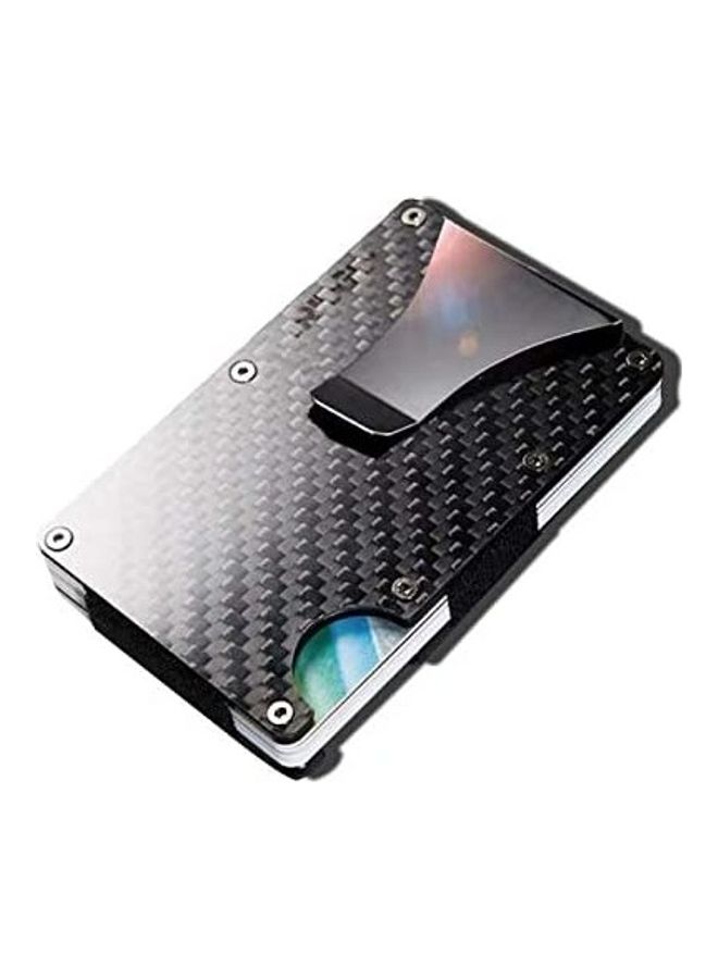 Dubkart - Carbon Fibber Metal Card Case Black - Image 1
